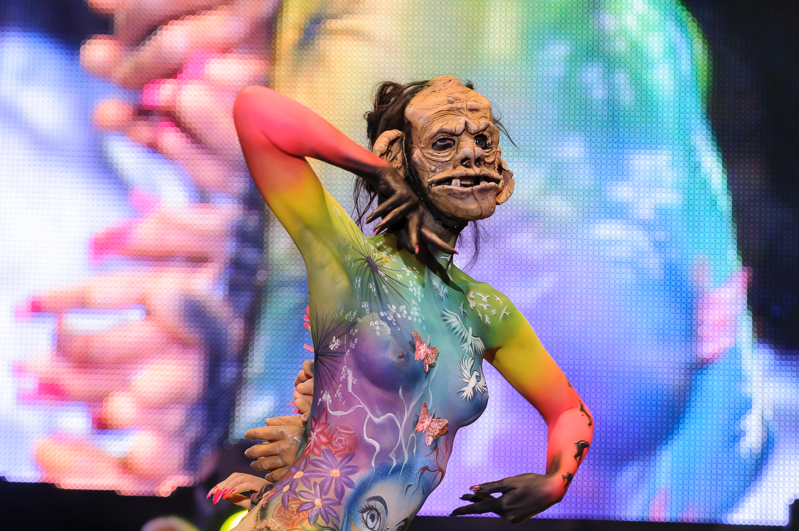 Body Art, Body Painting, Bodypainting, Brush and Sponge, Championships, Festival, Körperbemalung, Meisterschaft, Pinsel und Schwamm, Surrealism reshape your reality