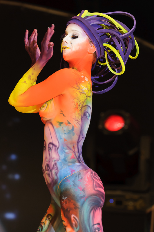 Body Art, Body Painting, Bodypainting, Brush and Sponge, Championships, Festival, Körperbemalung, Meisterschaft, Pinsel und Schwamm, Surrealism reshape your reality