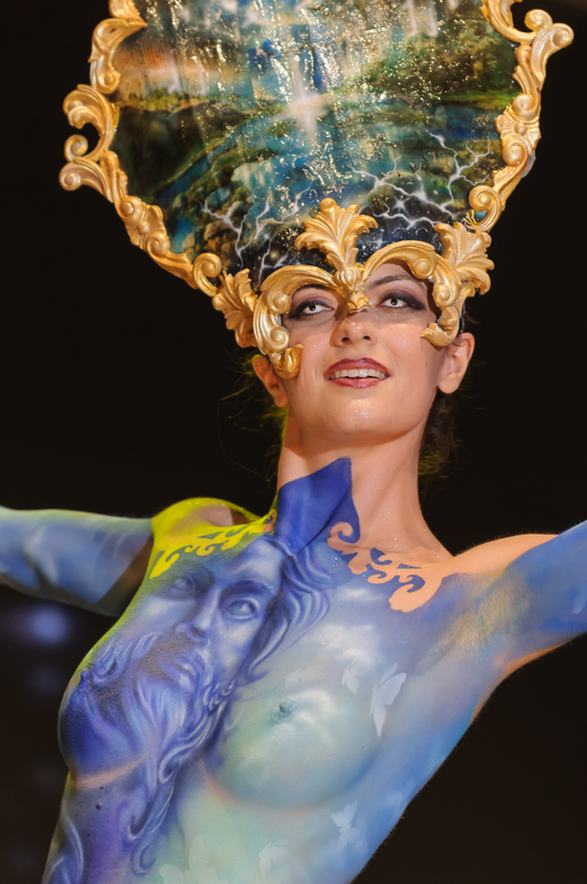 Body Art, Body Painting, Bodypainting, Brush and Sponge, Championships, Festival, Körperbemalung, Meisterschaft, Pinsel und Schwamm, Surrealism reshape your reality