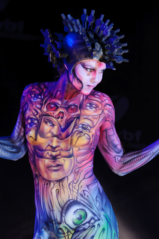 Airbrush, Body Art, Body Painting, Bodypainting, Championships, Festival, Körperbemalung, Meisterschaft, Surrealism reshape your reality