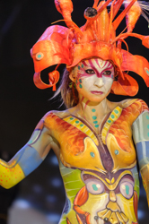 Body Art, Body Painting, Bodypainting, Brush and Sponge, Championships, Festival, Körperbemalung, Meisterschaft, Pinsel und Schwamm, Surrealism reshape your reality