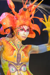 Body Art, Body Painting, Bodypainting, Brush and Sponge, Championships, Festival, Körperbemalung, Meisterschaft, Pinsel und Schwamm, Surrealism reshape your reality