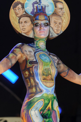 Body Art, Body Painting, Bodypainting, Brush and Sponge, Championships, Festival, Körperbemalung, Meisterschaft, Pinsel und Schwamm, Surrealism reshape your reality