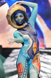 Body Art, Body Painting, Bodypainting, Brush and Sponge, Championships, Festival, Körperbemalung, Meisterschaft, Pinsel und Schwamm, Surrealism reshape your reality