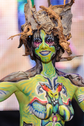 Body Art, Body Painting, Bodypainting, Brush and Sponge, Championships, Festival, Körperbemalung, Meisterschaft, Pinsel und Schwamm, Surrealism reshape your reality