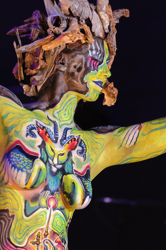 Body Art, Body Painting, Bodypainting, Brush and Sponge, Championships, Festival, Körperbemalung, Meisterschaft, Pinsel und Schwamm, Surrealism reshape your reality