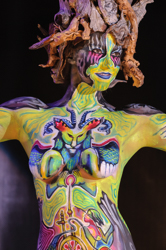 Body Art, Body Painting, Bodypainting, Brush and Sponge, Championships, Festival, Körperbemalung, Meisterschaft, Pinsel und Schwamm, Surrealism reshape your reality