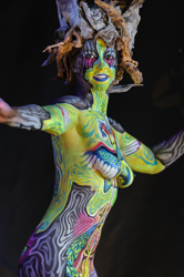 Body Art, Body Painting, Bodypainting, Brush and Sponge, Championships, Festival, Körperbemalung, Meisterschaft, Pinsel und Schwamm, Surrealism reshape your reality