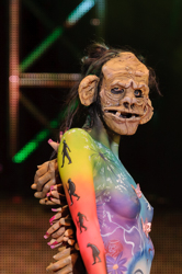 Body Art, Body Painting, Bodypainting, Brush and Sponge, Championships, Festival, Körperbemalung, Meisterschaft, Pinsel und Schwamm, Surrealism reshape your reality