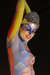 Body Art, Body Painting, Bodypainting, Brush and Sponge, Championships, Festival, Körperbemalung, Meisterschaft, Pinsel und Schwamm, Surrealism reshape your reality