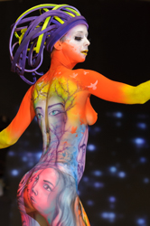 Body Art, Body Painting, Bodypainting, Brush and Sponge, Championships, Festival, Körperbemalung, Meisterschaft, Pinsel und Schwamm, Surrealism reshape your reality