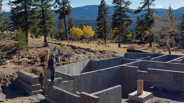 Tom Taplin, The Foundation for Tres Piños is completed.