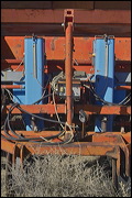 Junk Yard ART, The strong and contrasting colors of the Sky and these abandoned objects inspired me to select this place for a fun afternoon shooting pictures. , Alamosa, United States of America, Junk Yard