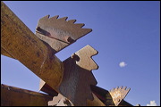 Junk Yard ART, The strong and contrasting colors of the Sky and these abandoned objects inspired me to select this place for a fun afternoon shooting pictures. , Alamosa, United States of America, Junk Yard